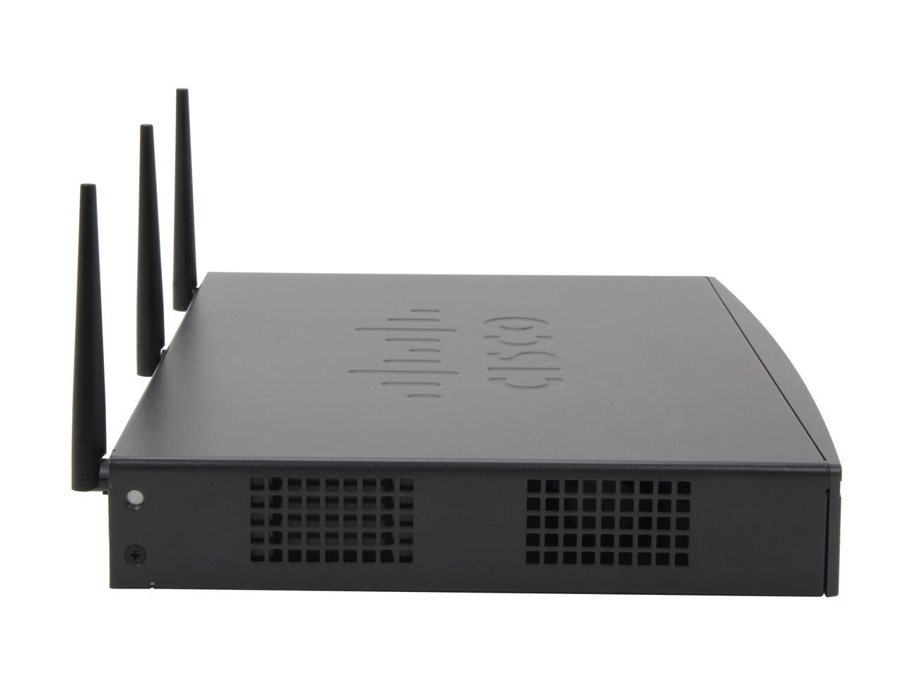 CISCO CISCO861W-GN-A-K9 Wireless Router IEEE 802.11b/g, IEEE 802.11n Draft 2.0