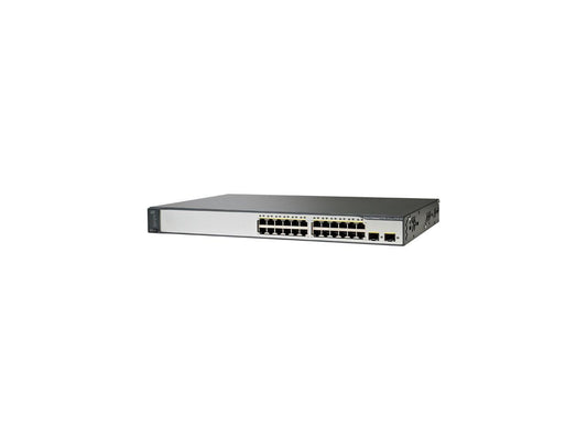 CISCO Catalyst 3750 v2 Series WS-C3750V2-24PS-S Switch