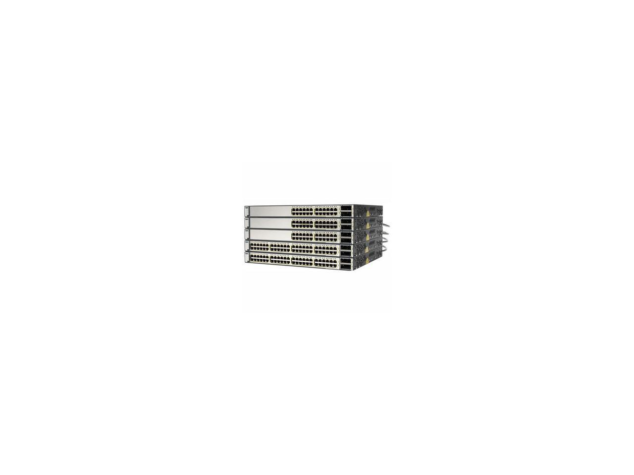 CISCO Catalyst 3750-E WS-C3750E-24TD-S Multi-Layer Ethernet Switch