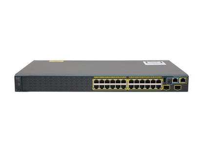 CISCO 2960 WS-C2960S-24TS-S Switch24 x RJ-45 10/100/1000Base-T Network LAN