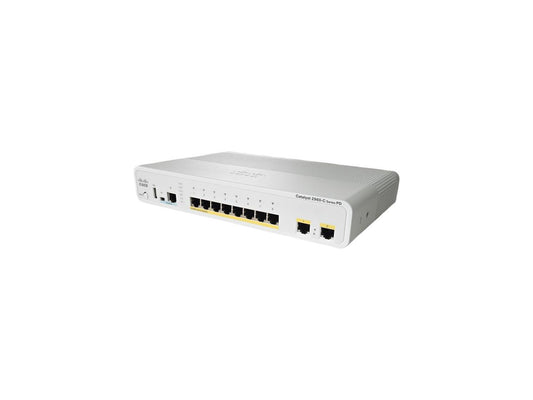 CISCO 2960-C WS-C2960CPD-8PT-L Managed Switch