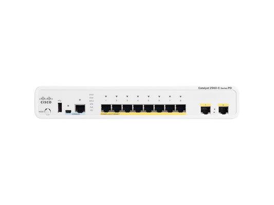 Cisco Catalyst WS-C2960C-8PC-L Managed Ethernet Switch