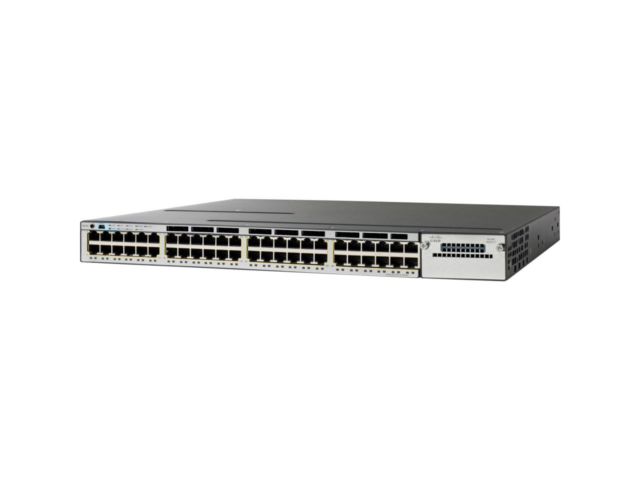 Cisco Catalyst WS-C3750X-48T-E Ethernet Switch
