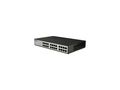 D-Link 24-Port EasySmart Gigabit Ethernet Switch - Lifetime Warranty (DGS-1100-24)