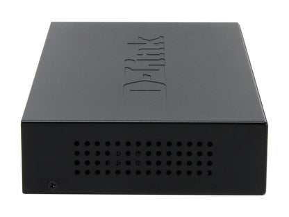 D-Link 8-Port EasySmart Gigabit PoE Ethernet Switch - Lifetime Warranty (DGS-1100-08P)