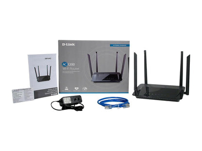D-LINK DIR-842 Wi-Fi AC1200 MU-MIMO Gigabit Router