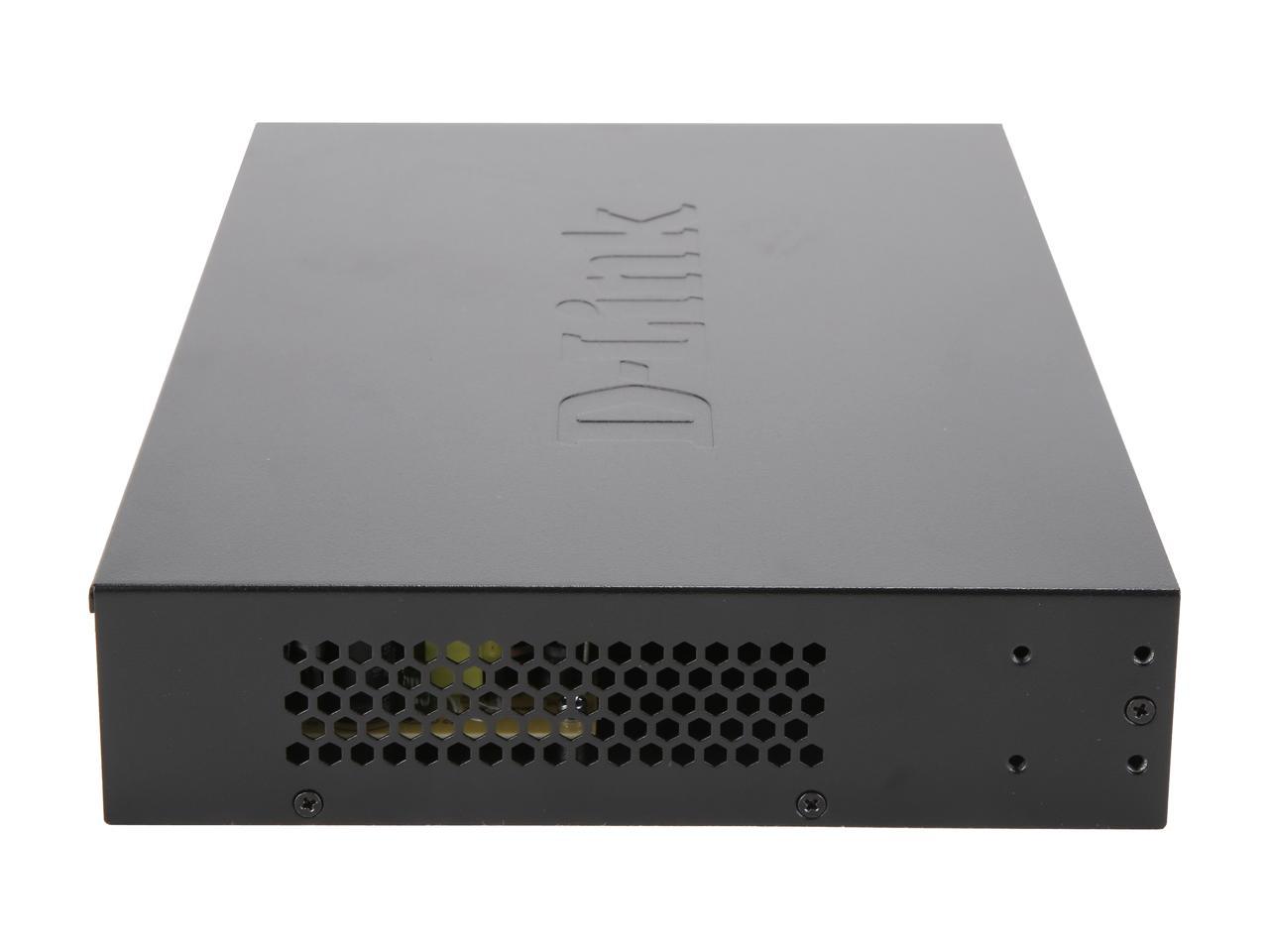 D-Link DGS-1024C 24-Port 10/100/1000 Mbps Gigabit Unmanaged Desktop Switch