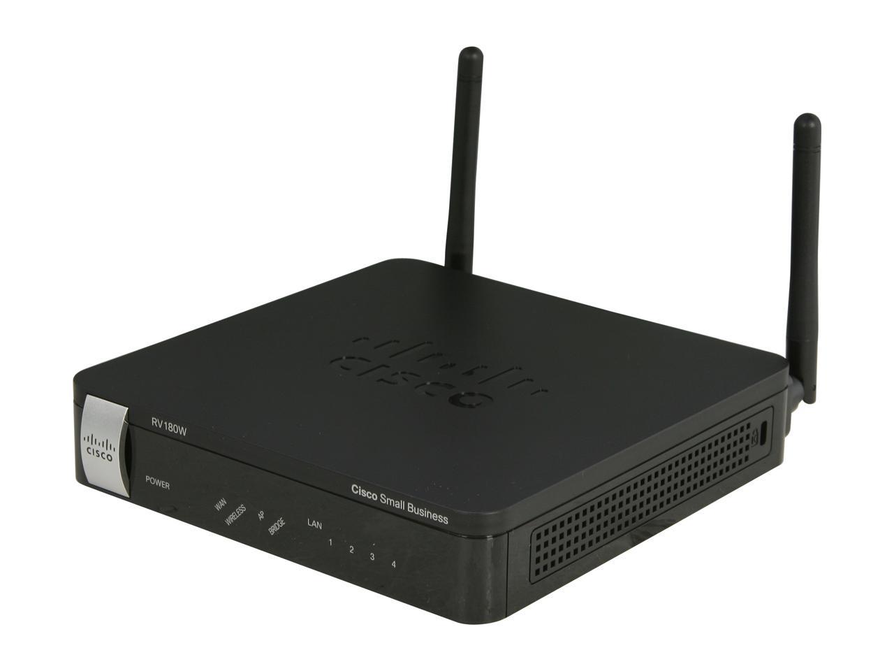 Cisco Small Business RV180W-A-K9-NA RV180W Multifunction Wireless VPN Router IEEE 802.11b/g/n, IEEE 802.3/3u/3ab