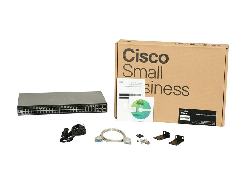 Cisco Small Business 500 Series SG500-52-K9-NA Managed Stackable Gigabit Ethernet Switch