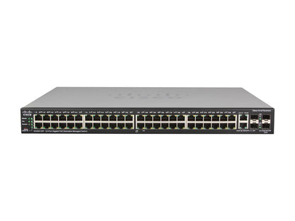 Cisco Small Business 500 Series SG500-52P-K9-NA Managed PoE Stackable Gigabit Ethernet Switch