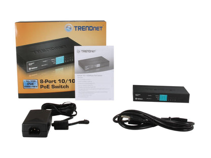 TRENDnet TPE-S44 Unmanaged Switch. Limited Life Time Warranty