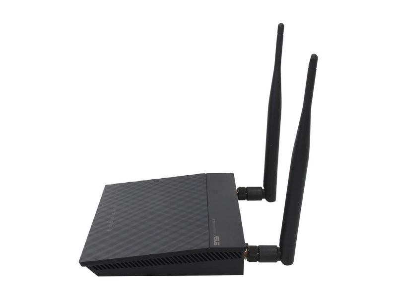 ASUS RT-N12 N300 Wi-Fi Router 2T2R MIMO Technology, 4K HD Video Streaming, VoIP, Up to 300 Mbps