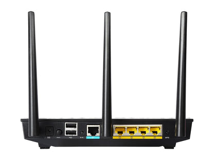 ASUS RT-N66R Dual-Band Wireless-N900 Gigabit Router, DD-WRT Open Source Support, IEEE 802.11a/b/g/n, IEEE 802.3/3u/3ab