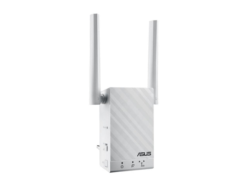 Asus AC1200 Dual-Band WiFi Range Extender Wireless Signal Booster Up to 1167Mbps Repeater | Access Point | Media Bridge | Support Aimesh (RP-AC55), White