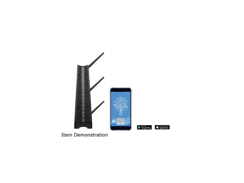 ASUS RP-AC1900 AC1900 Dual Band Wi-Fi Range Extender / AiMesh Extender for Seamless Mesh Wi-Fi; Works with Any Wi-Fi Router