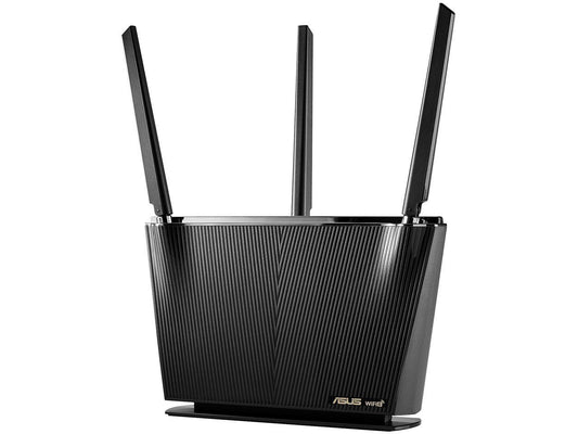 ASUS AX2700 WiFi 6 Router (RT-AX68U) - Dual Band 3x3 Wireless Internet Router with 4 Gigabit LAN Ports, Trend Micro Lifetime AiProtection, AiMesh Compatible, Parental Control, OFDMA, WAN Aggregation