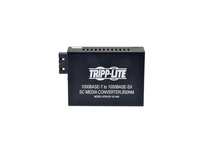 Tripp Lite SC Multimode Media Converter, 10/100/1000, 550M, 850nm (N785-001-SC-MM)