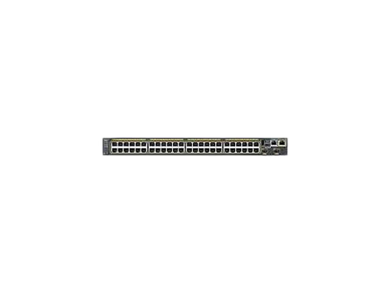 CISCO Catalyst 2960-SF Series WS-C2960S-F48TS-S Fast Ethernet Switch with LAN Lite Software