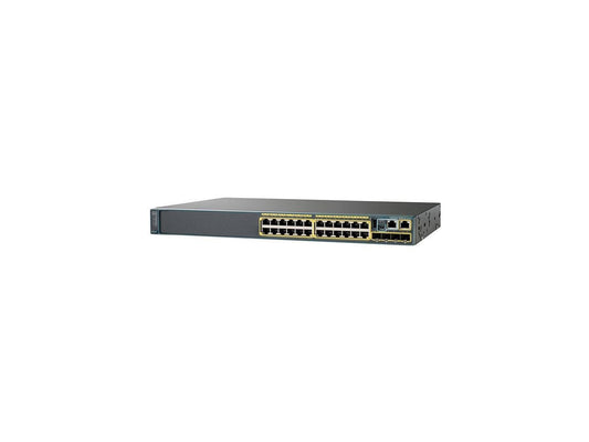 Cisco Catalyst 2960X-24TS-LL - Switch - managed - 24 x 10/100/1000 + 2 x Gigabit SFP - desktop, rack-mountable