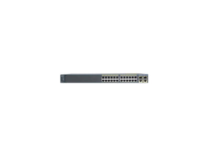 Cisco Catalyst 2960X-24TS-LL - Switch - managed - 24 x 10/100/1000 + 2 x Gigabit SFP - desktop, rack-mountable
