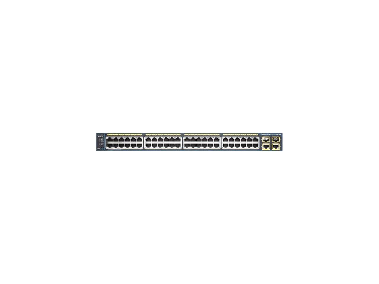 CISCO 2960-X 2960X-48LPS-L Managed Switch