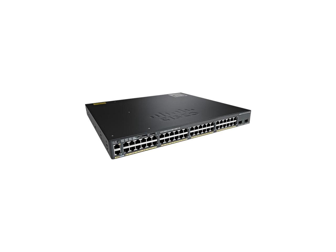 Cisco Catalyst WS-C2960X-48FPS-L Ethernet Switch