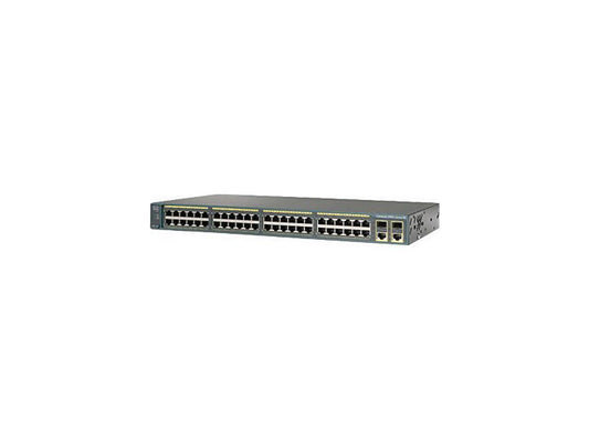 CISCO Catalyst WS-C2960+48TC-L Managed Switch