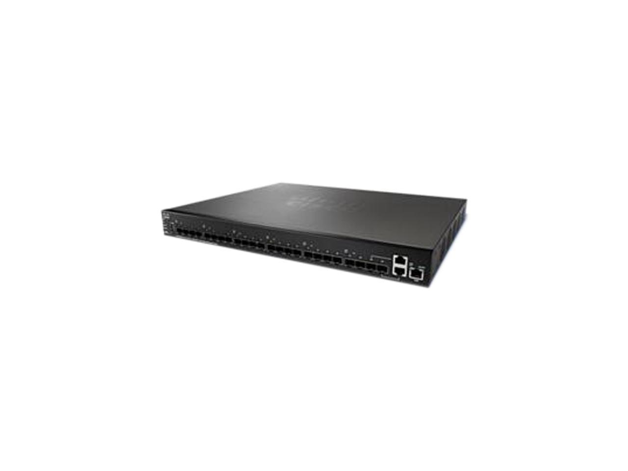 Cisco SMB SG350XG-24F-K9 24 Port Stackable Managed 10 Gb Ethernet Switch