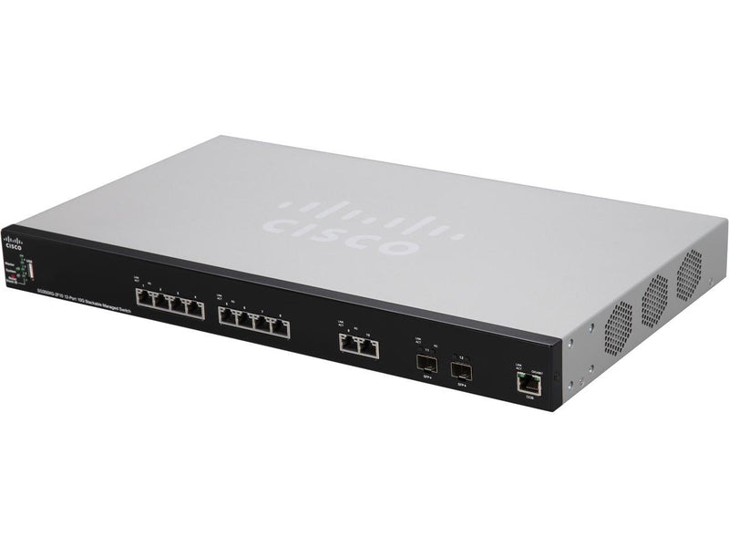 Cisco SMB SG350XG-2F10-K9 12 Port Stackable Managed 10 Gb Ethernet Switch