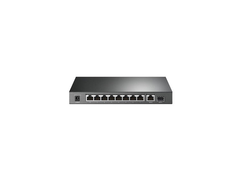 TP-Link 8 Port Gigabit PoE Switch | 8 PoE+ Ports @63W, w/ 1 Gigabit Port and 1 SFP Slot | Desktop | Plug & Play | Support QoS and IGMP (TL-SG1210P)