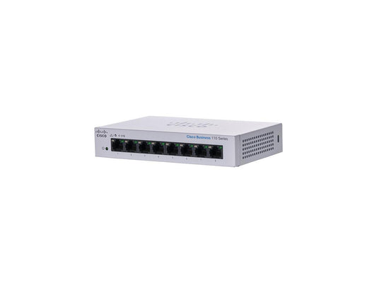 CISCO CBS110-8T-D-NA Unmanaged 110 Series Unmanaged Switches