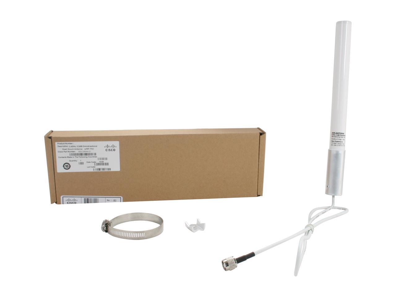 CISCO AIR-ANT2506 Aironet Omnidirectional Mast Mount Antenna