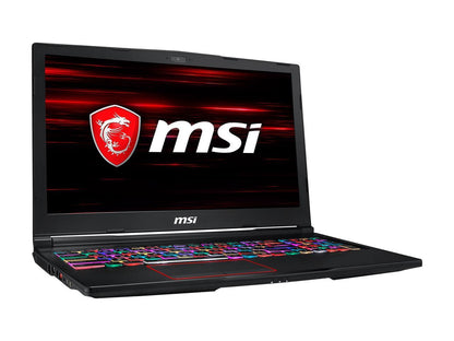 MSI GE63 Raider RGB-010 15.6"120 Hz FHD GTX 1070 8 GB VRAM i7-8750H 16 GB Memory 256 GB SSD 1 TB HDD Windows 10 Home 64-Bit Gaming Laptop