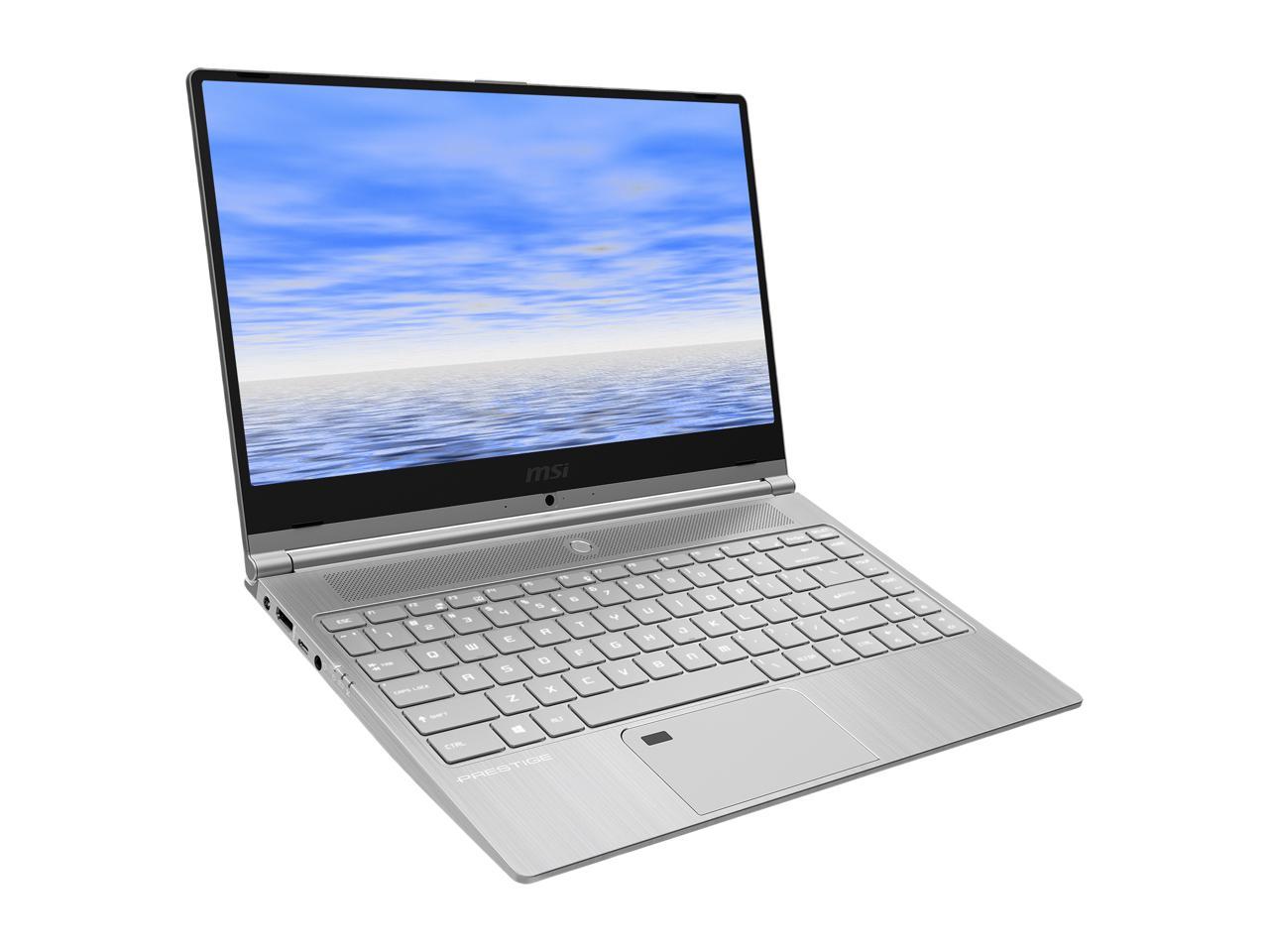 MSI Laptop PS42 8RB-060 Intel Core i5 8th Gen 8250U (1.60 GHz) 8 GB Memory 512 GB M.2 SATA SSD NVIDIA GeForce MX150 14.0" Windows 10 Pro 64-Bit