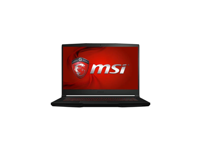 MSI GF Series GF63 THIN 9SC-653 15.6" 120 Hz IPS Intel Core i5 9th Gen 9300H (2.40 GHz) NVIDIA GeForce GTX 1650 8 GB Memory 256 GB NVMe SSD Windows 10 Home 64-bit Gaming Laptop