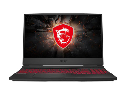 MSI GL Series GL65 9SDK-025 15.6" 120 Hz IPS Intel Core i7 9th Gen 9750H (2.60 GHz) NVIDIA GeForce GTX 1660 Ti 16 GB Memory 512 GB SSD Windows 10 Home 64-bit Thin Bezel Gaming Laptop