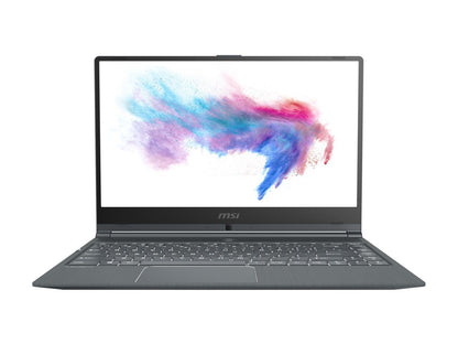 MSI Laptop Modern 14 A10RAS-1031 Intel Core i5 10th Gen 10210U (1.60 GHz) 8 GB Memory 512 GB NVMe SSD NVIDIA GeForce MX330 14.0" Windows 10 Pro 64-bit