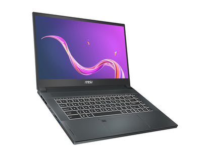 MSI Laptop Creator 15 A10SFT-053 Intel Core i7 10th Gen 10875H (2.30 GHz) 16 GB Memory 512 GB NVMe SSD NVIDIA GeForce RTX 2070 Max-Q 15.6" Touchscreen Windows 10 Pro 64-bit