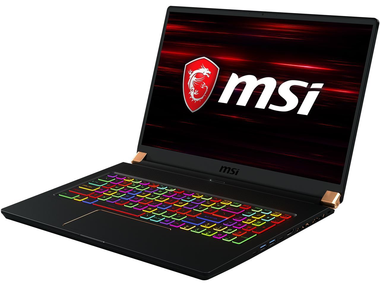 MSI GS75 Stealth 10SGS-610 - 17.3" - Intel Core i7-10875H - GeForce RTX 2080 Super Max-Q - 32 GB DDR4 - 512 GB SSD - Gaming Laptop