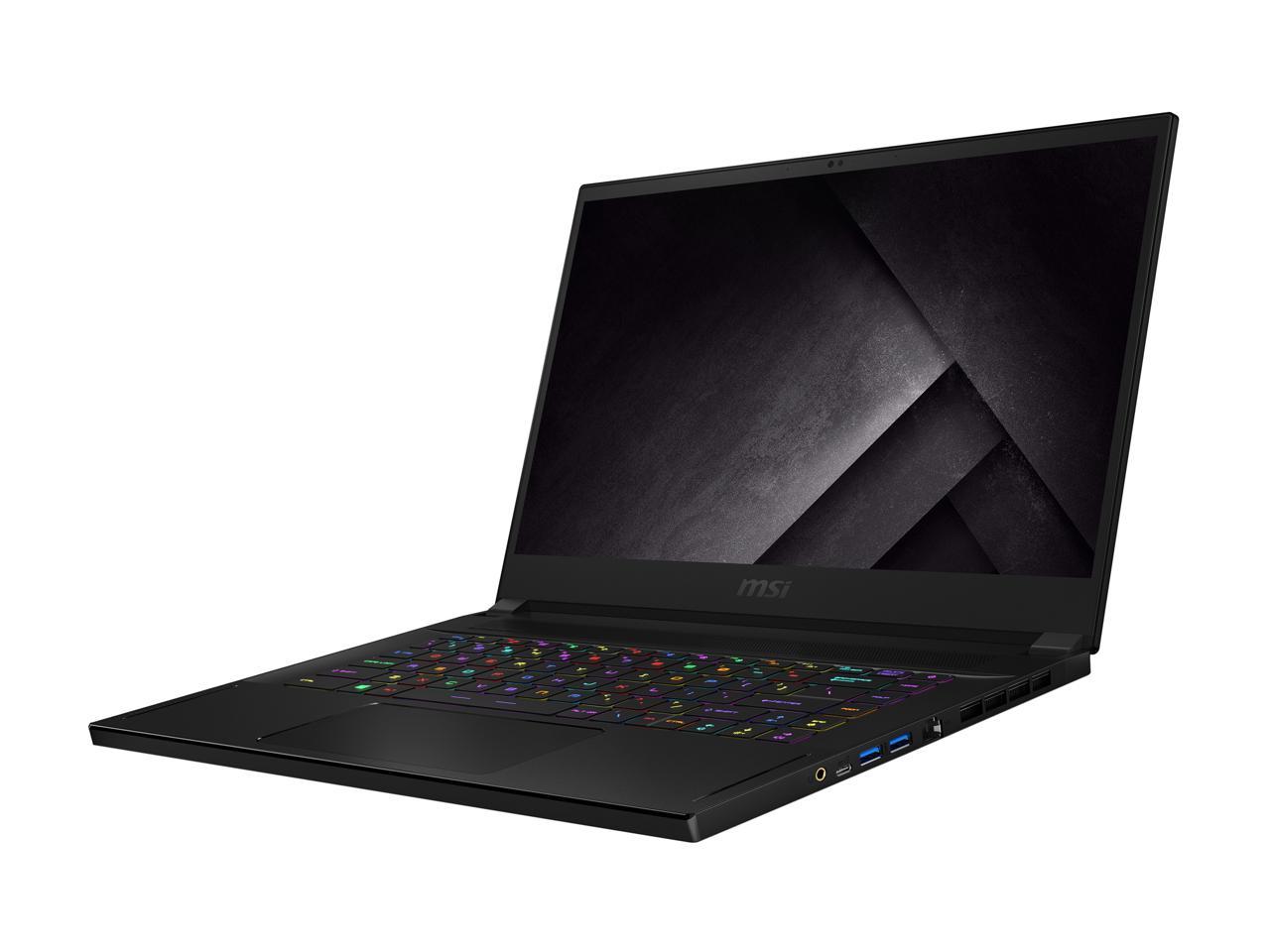 MSI GS Series GS66 Stealth 10SGS-441 15.6" 300 Hz Intel Core i7 10th Gen 10875H (2.30 GHz) NVIDIA GeForce RTX 2080 SUPER Max-Q 32 GB Memory 512 GB NVMe SSD Windows 10 Pro 64-bit Gaming Laptop