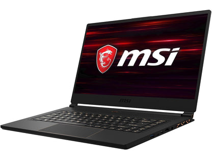 MSI GS Series GS65 Stealth 15.6" 240 Hz Intel Core i7 9th Gen 9750H (2.60 GHz) NVIDIA GeForce RTX 2070 Max-Q 32 GB Memory 1 TB NVMe SSD Windows 10 Pro 64-bit Gaming Laptop