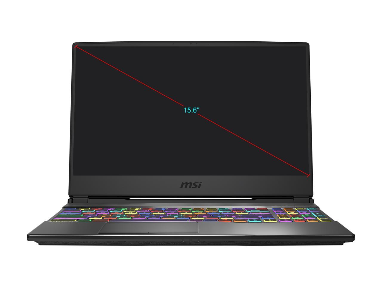 MSI GP65 Leopard 10SDK-433 - 15.6" 144 Hz IPS - Intel Core i7-10750H - GeForce GTX 1660 Ti - 16 GB DDR4 - 512 GB SSD - Gaming Laptop