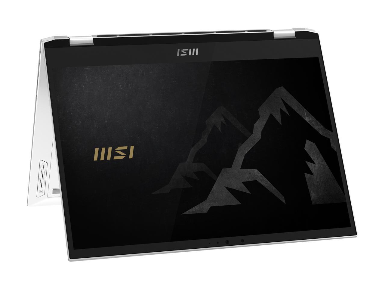 MSI SUMMIT E13FLIP Evo 13.4" FHD+ TOUCH Ultra Thin and Light Professional 2-in-1 Laptop Intel Core i7-1185G7 IRIS Xe 16 GB DDR4 512 GB NVMe SSD Win10 with MSI Pen