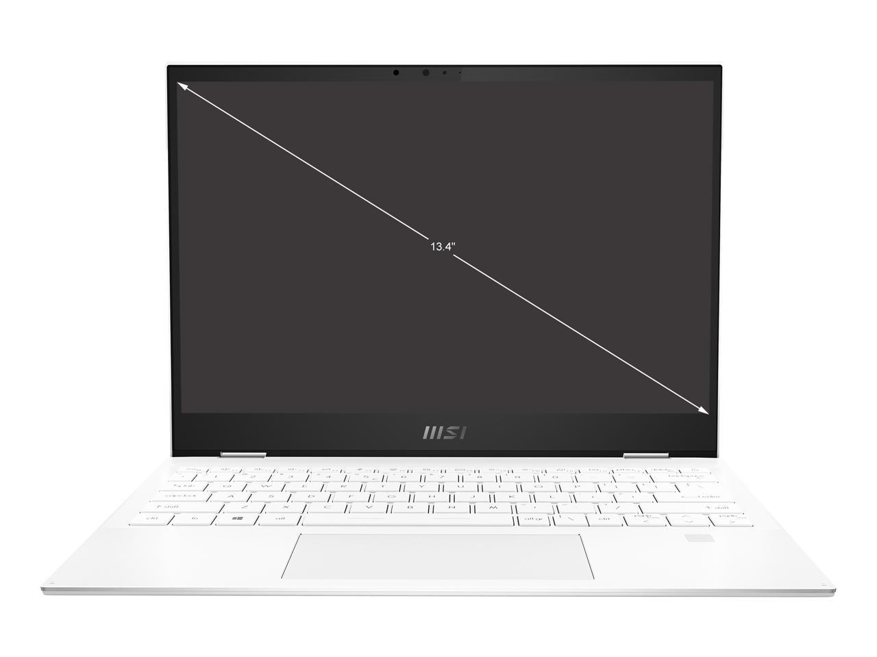 MSI SUMMIT E13FLIP Evo 13.4" FHD+ TOUCH Ultra Thin and Light Professional 2-in-1 Laptop Intel Core i7-1185G7 IRIS Xe 16 GB DDR4 512 GB NVMe SSD Win10 with MSI Pen