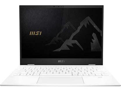 MSI Intel Core i5 11th Gen 1155G7 (2.50GHz) 16GB Memory 512 GB NVMe SSD Intel Iris Xe Graphics 13.4" Touchscreen 1920 x 1200 Convertible 2-in-1 Laptop Windows 10 Home 64-bit Summit E13FlipEvo A11MT-235