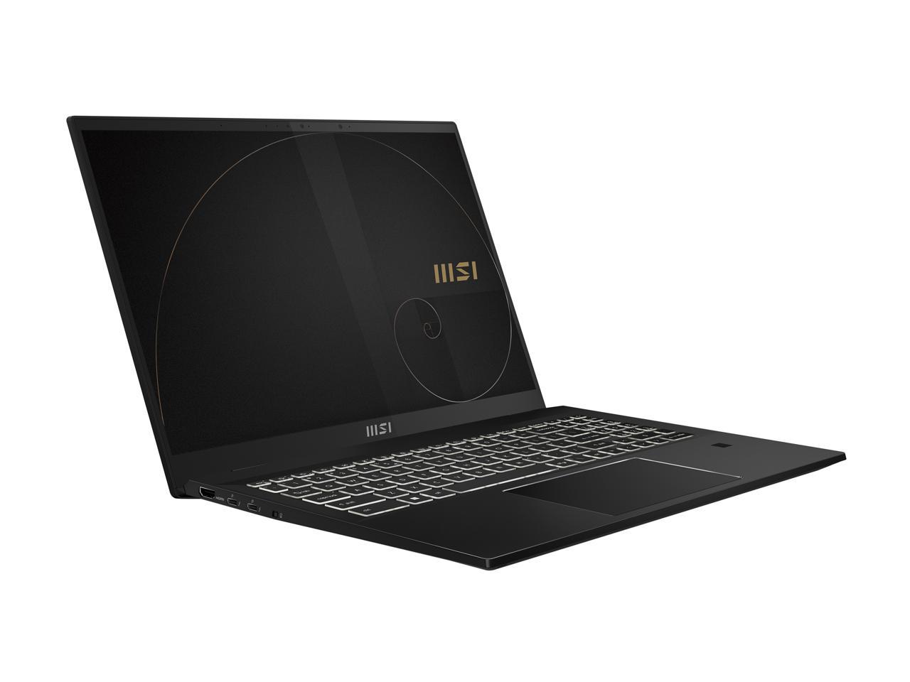 MSI Intel Core i7 12th Gen 1260P (2.10GHz) 16GB Memory 1 TB NVMe SSD NVIDIA GeForce RTX 3050 Ti Laptop GPU 16" Touchscreen 2560 x 1600 Convertible 2-in-1 Laptop Windows 11 Pro 64-bit Summit E16Flip A12UDT-007