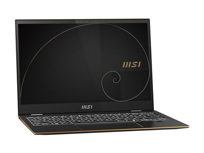 MSI Summit E13FlipEvo Intel Core i5 12th Gen 1240P (1.70GHz) 16GB Memory 512 GB NVMe SSD Intel Iris Xe Graphics 13.4" Touchscreen 1920 x 1200 Convertible 2-in-1 Laptop Windows 11 Pro 64-bit Summit E13FlipEvo A12MT-003