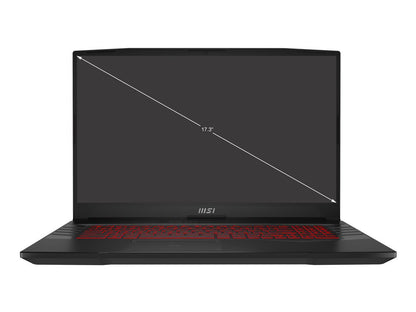 MSI GL Series - 17.3" 144 Hz IPS - Intel Core i7 12th Gen 12700H (2.30GHz) - NVIDIA GeForce RTX 3060 Laptop GPU - 16 GB DDR4 - 512GB NVMe SSD - Windows 11 Home 64-bit - Gaming Laptop (Pulse GL76 12UEK-052 )