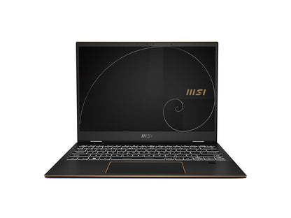 MSI Summit E13FlipEvo Intel Core i7 12th Gen 1280P (1.80GHz) 1TB NVMe SSD SSD Intel Iris Xe Graphics 13.4" Touchscreen 1920 x 1200 2-in-1 Laptops Windows 11 Home A12MT-026