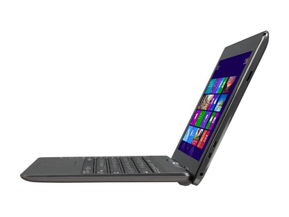 Asus Transformer Book T100TAF 10.1" 2-in-1 Tablet with Dock, Quad Core Intel Atom Bay Trail Z3735F 1.33 GHz (1.83 GHz Burst), 2 GB Memory, 32 GB Storage, Windows 8.1, Certified Refurbished